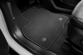 Set of floor mats for Chevrolet Bolt EV 22-23 cloth black