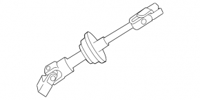 Steering cardan shaft Lexus ES350 07-12