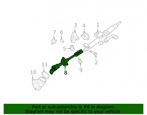 Lexus ES350 07-12 Steering Cardan Joint