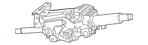 Steering column Audi A6 C8 19- with electrical adjustment