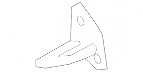 Trunk lid lock bracket lower left BMW X7 G07 19-