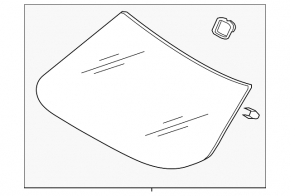 Windshield VW Passat b7 12-15 USA