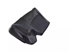 Rear seat, 2nd row, right, Dodge Journey 11, black leather, manual, dry-cleanable