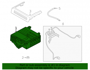 Battery assembly VVB Audi A3 22-24 2.0T, MHEV, 48V