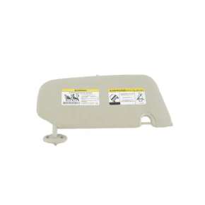 Left visor Jeep Compass 11-16 gray, without hook, dry cleanable