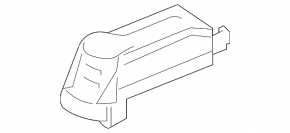 Chevrolet Malibu 16- small underhood fuse box cover