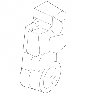 Upper radiator deflector motor for Kia Sportage 23-26 HEV