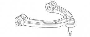 Upper control arm, front right, Porsche Cayenne 958 11-17