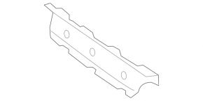 Upper left radiator grille deflector Mercedes CLA 250 14-19