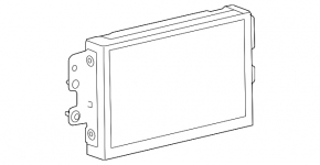Monitor, display, navigation Ford Flex 11-12