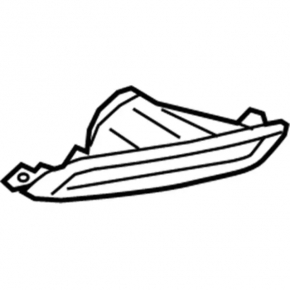 Lincoln MKZ 13-16 Right Muffler Tip