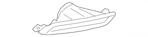 Lincoln MKZ 13-16 Right Muffler Tip