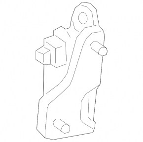 Lower front right door hinge for Mercedes CLA 14-19