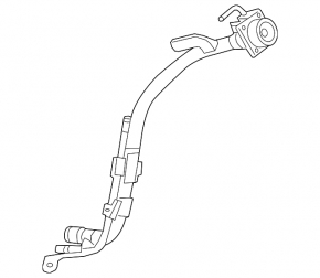 Fuel filler neck Kia Niro 17-19 HEV