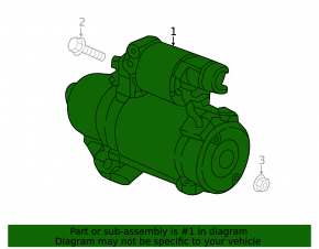 Starter Acura MDX 14-15