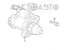 Starter Acura MDX 14-15