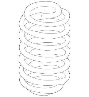 Rear left spring Toyota Camry v70 20-24 2.5 SE\XSE AWD