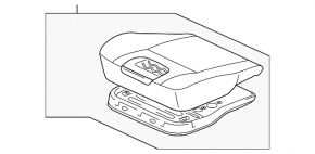 Mitsubishi Galant 04-07 driver's seat without airbag