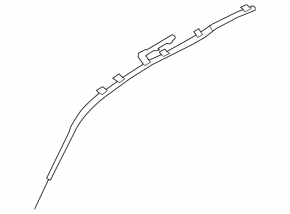 Left side curtain airbag for BMW X6 E71 08-14