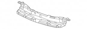 Front bumper bracket central Chevrolet Equinox EV 24-26 no fragment, cracks