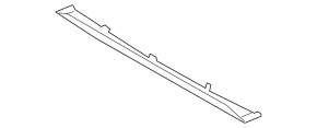 Hyundai Kona 19-21 EV rear bumper trim