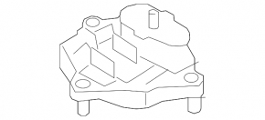 Automatic transmission cushion Audi Q5 80A 18-24