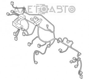 Wiring under the dashboard Hyundai Tucson 16-16