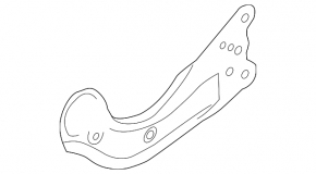 Rear left longitudinal arm Mazda 6 16-17