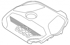 BMW X1 F48 20-22 B46 Engine Cover