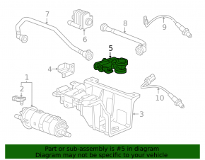 Chevrolet Volt 16- Fuel Vapor Purge Valve