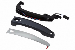Door handle outer rear left Chevrolet Malibu 13-16 keyless