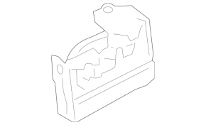 Left hood lock for Mercedes GLC 16-22