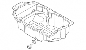 Oil pan Kia K5 21-23 2.5