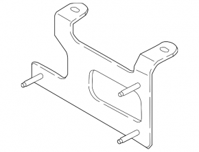 Bracket for cruise radar Nissan Leaf 18-