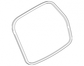 Rubber seal for the tailgate of the Audi E-Tron 19-23