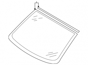 Windshield Audi Q7 4L 10-15