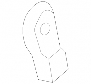 Interior hood lock handle BMW 4 F32/33/36 14-20 black