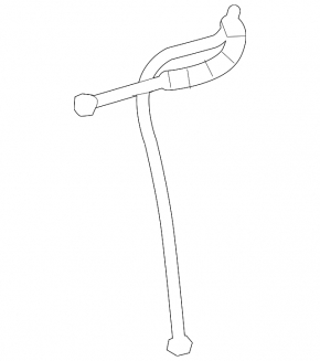 VW Jetta 11-18 USA Hood Release Cable Long Rear