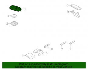 Key VW Jetta 11-17 USA smart/keyless 4 buttons