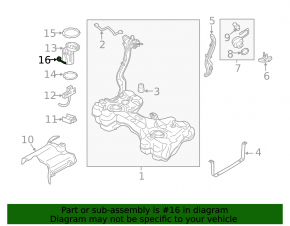 Fuel level sensor Audi A3 8V 15-20 2.0T AWD
