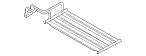 Upper radiator for cooling the high-voltage battery modules of the BMW 3 F30 16-18 PHEV