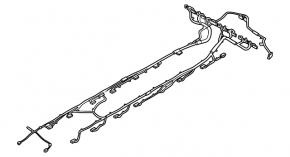 Right high-voltage battery wiring BMW i4 22-26