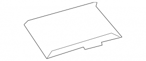 Curtain electric Lexus LS460 LS600h 07-17 gray