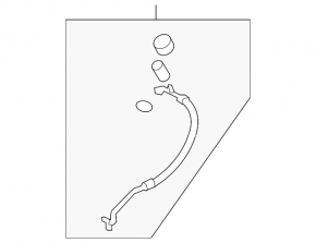 Subaru Forester 08-13 SH air conditioning hose