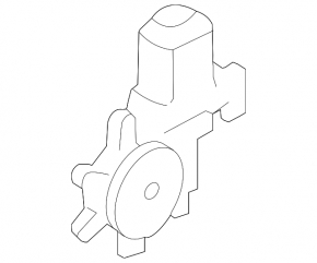Rear left window lift motor Nissan Leaf 18-