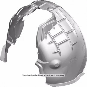 Front right fender liner Chevrolet Equinox EV 24-26