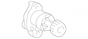 Lexus GS350 13-19 Automatic Transmission Speed Sensor