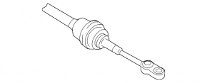 Automatic transmission cable Audi Q5 8R 09-17