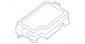 Hyundai Ioniq 21-22 HEV, PHEV Underhood Fuse Box Cover