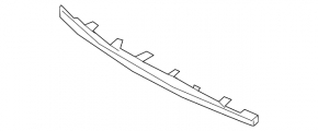 Upper front bumper bracket for Porsche Cayenne 19-23